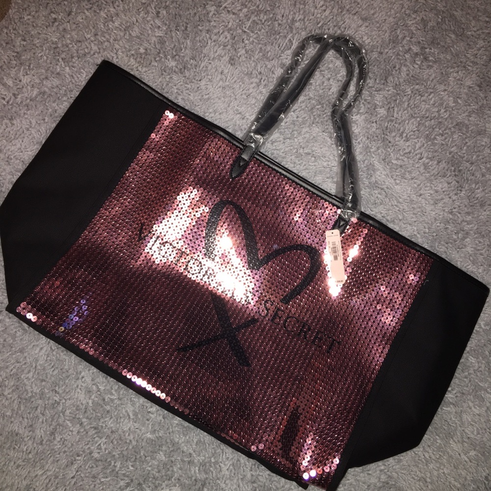 Pink Victoria Secret "Sparkle Bag"